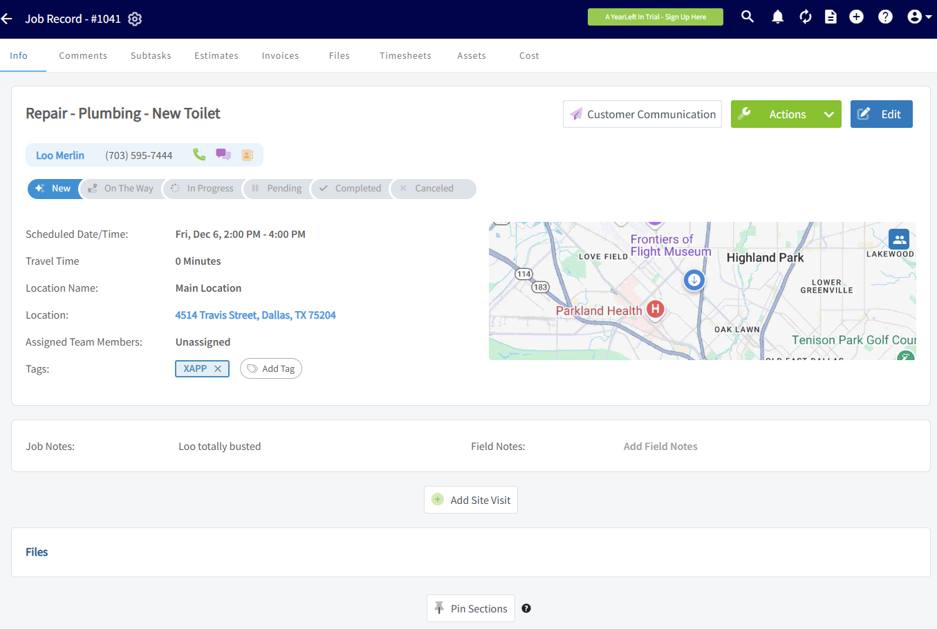 FieldPulse API Key